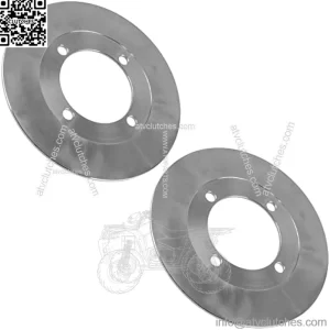 Front Left and Right Brake Disc Compatible with Suzuki Eiger 400 LTF400 LTF400F 2x4 4X4 2002 2003-2007