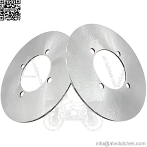 2 PCS Front Brake Disc Rotor for Suzuki Eiger 400 Kingquad 400 Vinson 500 LTA400 LTF400 LTA500 LTF500 59211-38F20