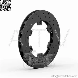 18mm x 200mm ventilated/drilled brake disc