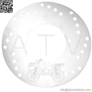 Brake Rotors Front/Rear MD6200D