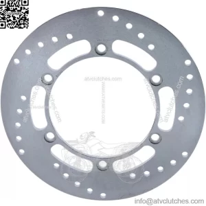 Moto Motorcycle Motorbike HPSR Series Solid Round Brake Rotor - MD1079