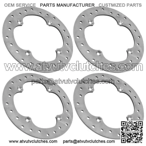 Can-Am Maverick X3 Turbo R 2018-2019 Front & Rear Brake Disc Rotors