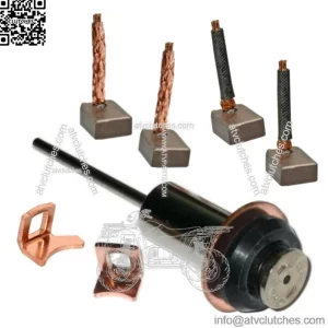 Starter Brushes Contact Kit for 228000-8841 Kawasaki KAF620 MULE 3000 3010 401
