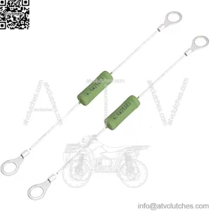 Golf Cart Solenoid Resistor Assembly for 1989-up EZGO Electric Vehicles,Replace OEM# 21764G1 (2 Packs)