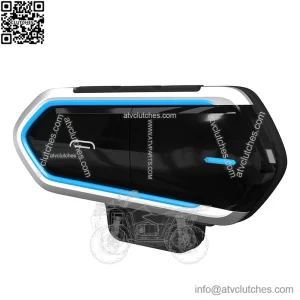 Waterproof Bluetooth Earphone ?C Wireless, Long Standby (Silver Blue)