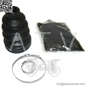 Front Inner CV Boot Kit for Kawasaki Bayou 300 400 & Mule 2510 3010, 49006-1320 (For: Kawasaki Mule 2510)