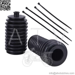 Pair Steering Rack Boots For Polaris RZR S 800 2009 2010-2014 5412012 5412013