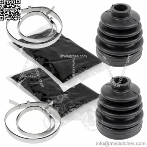 Rear Axle Inner Outer CV Boot Kit for Polaris RZR XP 1000 2014 2015 (For: Polaris)