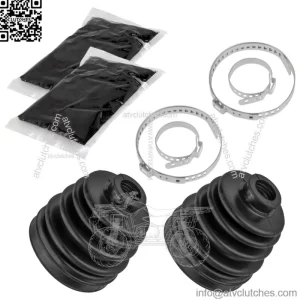 Rear Axle Inner And Outer CV Boot Kits for Polaris Sportsman 800 Mv7 EFI 2005 (For: Polaris Sportsman 800)