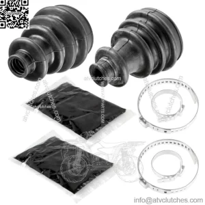 Front Axle Inner Outer CV Boot Kit fits Polaris Sportsman 700 800 MV7 4x4 2005 (For: Polaris Sportsman 800)