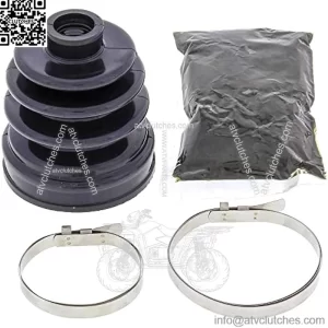 CV Boot Kit 19-5029 for Kawasaki KAF 400 (Mule 610 4x4) 2005-2008, KVF 400 C Prairie 4x4 99-02, KVF 400 A Prairie 4x4 97 98, KAF 400 (Mule 610 4x4) VIN JK1AFEA1 9B547191 and lower 2009