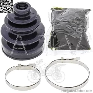 CV Boot Kit 19-5008 Compatible with/Replacement for Kawasaki KAF 620 (Mule 3010 4x4) 01-08, KVF 700 Prairie 4x4 2004-2006, KVF 650 Brute Force 4x4 05-08, KVF 400 C Prairie 4x4 1999-2002