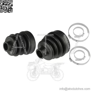 Rear Axle Outer And Inner CV Boot Kit for Yamaha Rhino 700 YXR700F Fi 2008-13(For: Yamaha Rhino 700)