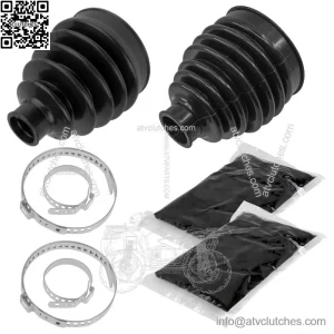 Front Axle Inner & Outer CV Boot For Polaris Ranger EV Full Size Premium 2023-24