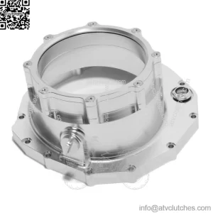 1999-2022 GSXR1300 Silver Aluminum Clutch Cover For Suzuki GSX1300R