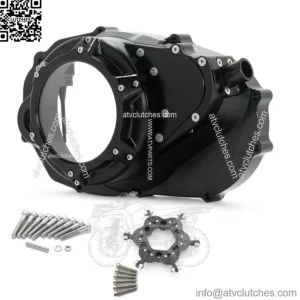New Billet Aluminum Clear Lock Up Clutch Kit Case For Yamaha Banshee 350 1987-06