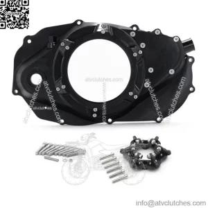 Lock Up Clutch Cover Lock-out Screws Clear Window for Yamaha Banshee 350 YFZ350