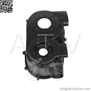 Clutch Back Plate Variator Belt Cover For Can-Am Maverick Max 2018-2022