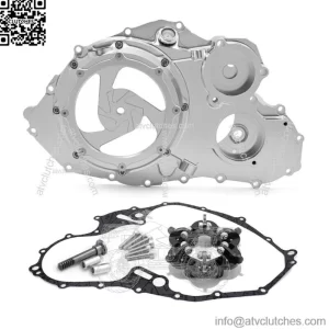 Aluminum Billet Lock Up Clutch Cover Gasket kIT For Yamaha Raptor 700 700R 06-23