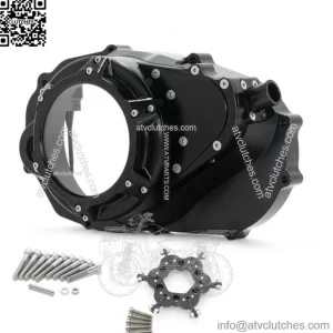 Billet Aluminum Clear Lock Up Clutch Kit Case For Yamaha Banshee 350 1987-06