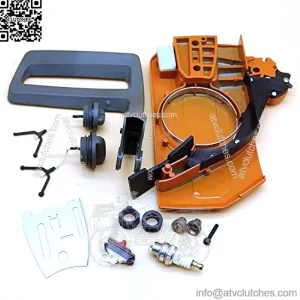 Brake Side Clutch Cover Bar Plate Kit For Husqvarna 266 268 272 61 66 Chainsaw 503 73 66 01, 501 81 48 01, 501 51 38 01, 501 43 14 02, 501626601, 501626602