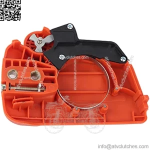 Chain Brake Assembly, Clutch Sprocket Cover Chain Brake Clutch Cover Assembly Replacement Fits for Husqvarna 235 235E 236 240 Chainsaw Spare Parts
