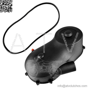 CVT Clutch Belt Outer Cover Fits Polaris Sportsman 800 4x4 6x6 2005-14 w/ Gasket (For: Polaris Sportsman 800)