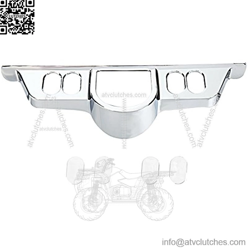 Chrome Switch Dash Panel Accent Cover for Harley Touring 96-13 Electra Glide/Street Glide FLHX 06-13