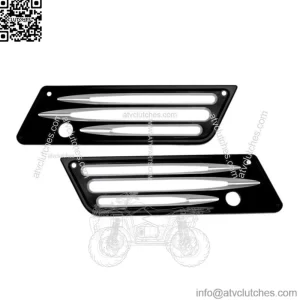 Arlen Ness Deep Cut Saddlebag Latch Covers For Harley Touring