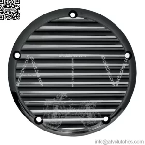 Joker Machine Finned Derby Cover For Harley