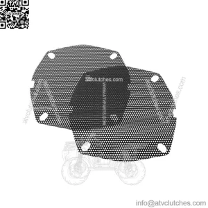 Hogtunes Front Speaker Grilles For Harley Touring 1996-2013