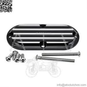Joker Machine Finned Inspection Cover For Harley