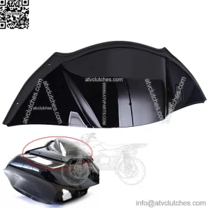 Top Air Duct Cover Fairing on/off switch BLACK for Harley Touring Road Glide CVO
