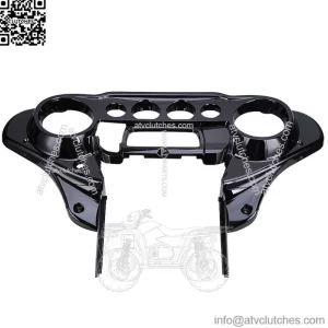 Vivid Black Batwing Inner Fairing For Harley Touring CVO Electra Street Glide