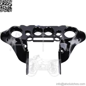 Vivid Black Inner Batwing Fairing For Harley Touring Electra Street Glide 96-13