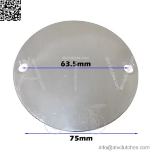 Pit Dirt Bike ATV Quad Silver Clutch Cover For 50cc 70cc 90cc 110cc Engine