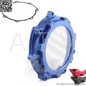 Billet Blue Clutch Cover Gasket For Yamaha YFZ450 YFZ 450R YFZ450R 2006-2023