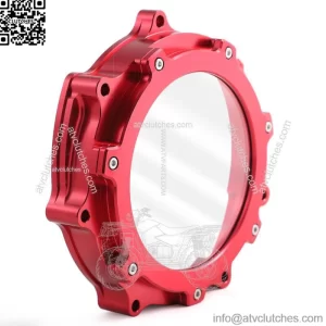 Anodized Red Billet Clutch Cover for YAMAHA YFZ450 YFZ450R YFZ 450R 2006-23