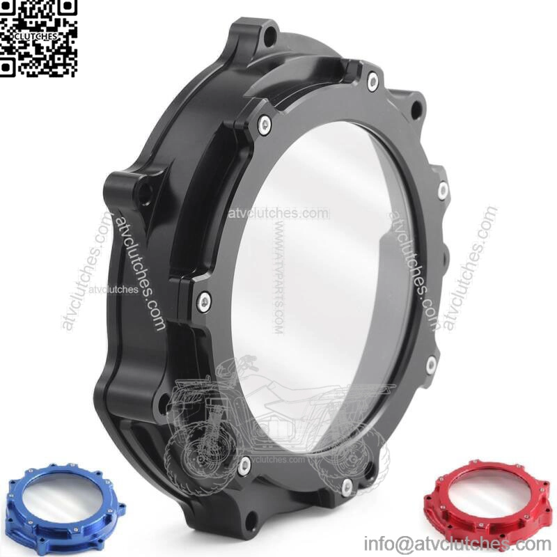 Aluminum Clutch Cover For Yamaha YFZ450R SE 2006-2023 5TG-15415-00-00 Black