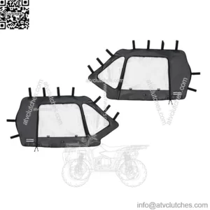 Upgraded Soft Upper Door Enclosure w/ Zipper for 2020-24 Kawasaki Teryx KRX 1000