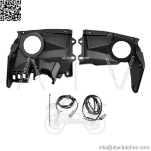 6.5" Front Dash Speaker Pods Stereo System For 2017-2023 Can Am Maverick X3 Max