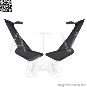Pair LH&RH Headlight Covers Compatible with Can-Am Maverick X3 Turbo 2017-2023 (For: Can-Am Maverick X3)