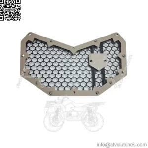 Front Grill For Can Am Maverick X3 2017-2023 All Modals Radiator Guard Mocha