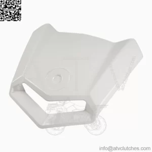 Can-Am 705010277 OEM White Facia Cover 2017-2018 Maverick MAX X3 Turbo R STD DPS