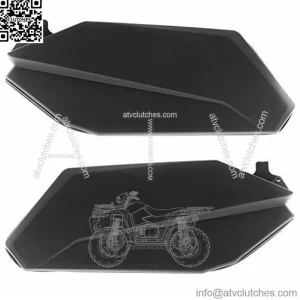 X3 Rear Lower Door Panels Inserts For 2017 2018 2019 2020 2021 Can Am Maverick