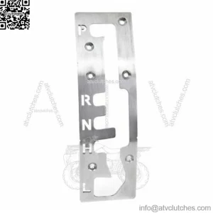 ASR 304 Stainless Steel Racing Shift Gate '18 Can-Am Maverick X3 MAX TURBO R DPS