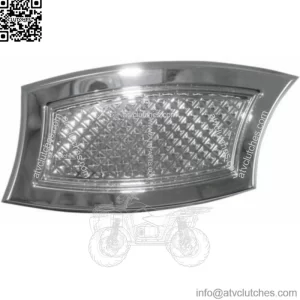 Eddie Trotta Chrome Cross Cut Sloped Brake Pedal Cover Harley 02-17 Softail Tour (For: Harley-Davidson)