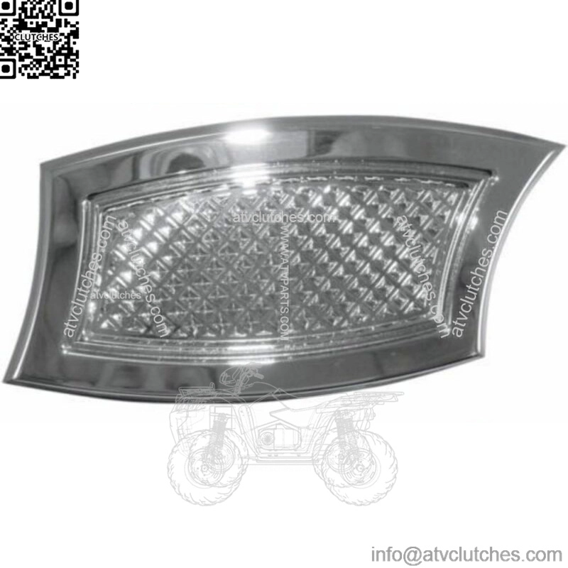 Eddie Trotta Chrome Cross Cut Sloped Brake Pedal Cover Harley 02-17 Softail Tour (For: Harley-Davidson)