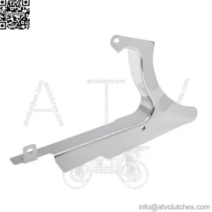 Drag Specialties Chrome Rear Lower Belt Guard Cover Trim Harley 07-2017 Softail (For: Harley-Davidson)