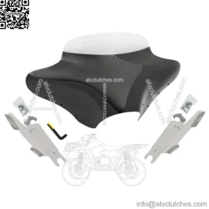 Memphis Shades Batwing Fairing Windshield Harley Softail Heritage Fatboy Deluxe (For: Harley-Davidson)